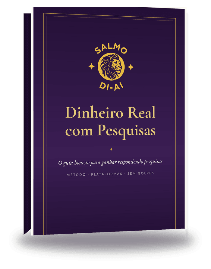 Capa do ebook Dinheiro Real com Pesquisas